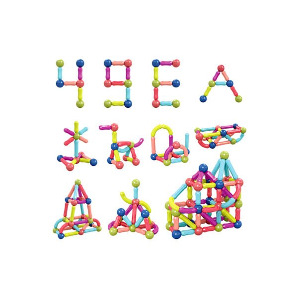 42 PCS MAGNETIC RODS AND BALLS